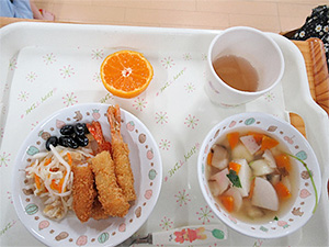 1月のおせち料理の食事